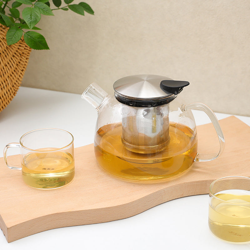 26.6 0z/ 800ml Hand-Made Teapot W/ permanent Infuser