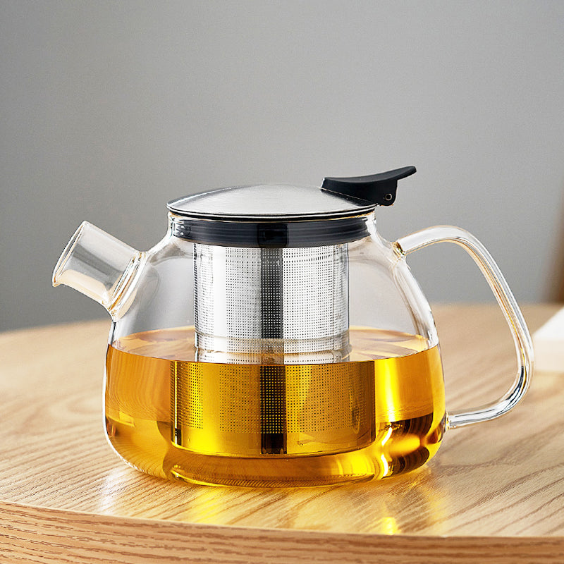 26.6 0z/ 800ml Hand-Made Teapot W/ permanent Infuser