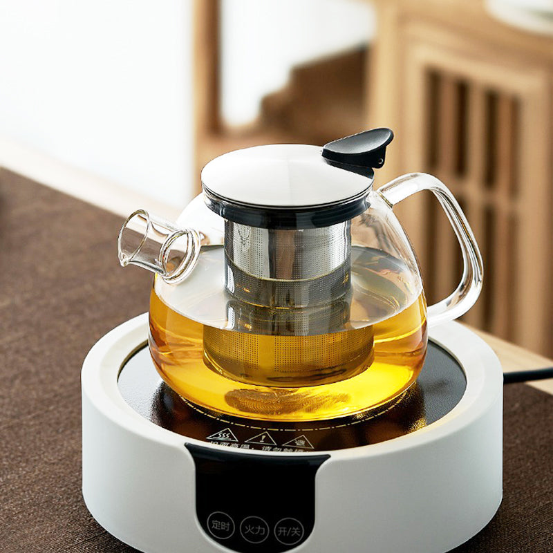 26.6 0z/ 800ml Hand-Made Teapot W/ permanent Infuser