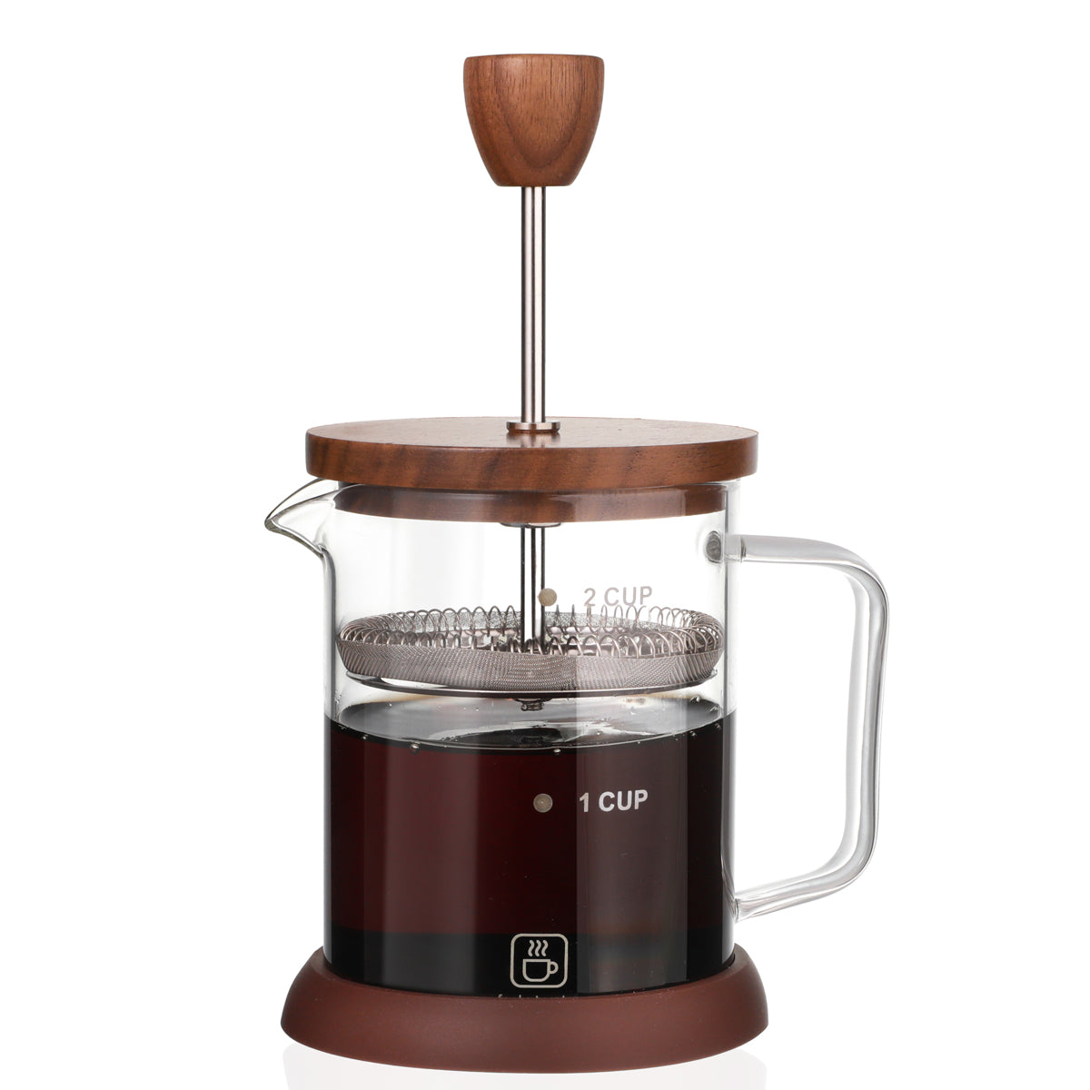 FRENCH PRESS COFFEE MAKER 13.3 OZ / 400ML w ANTI-SLIP PAD